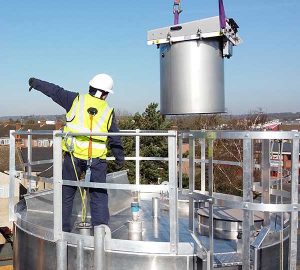 Bulk food storage silo